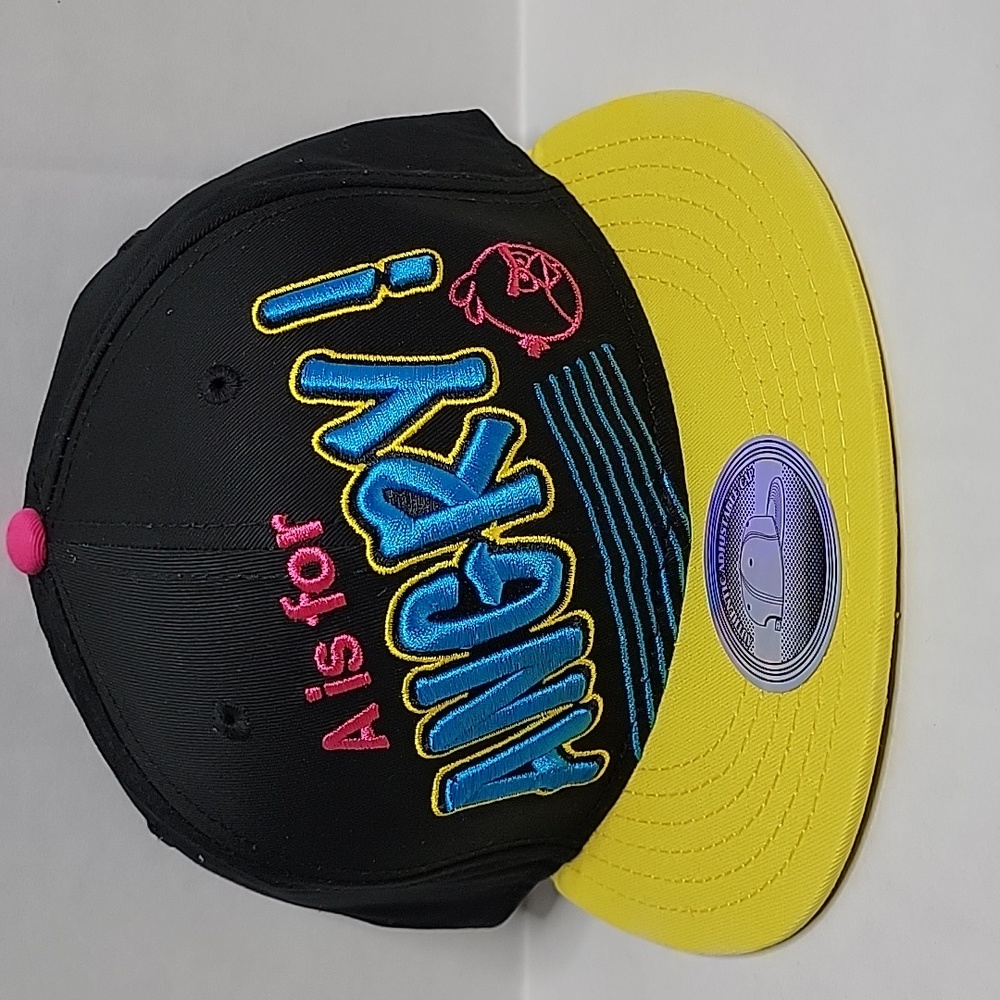 Angry Birds A is for Angry Baseball Cap Black